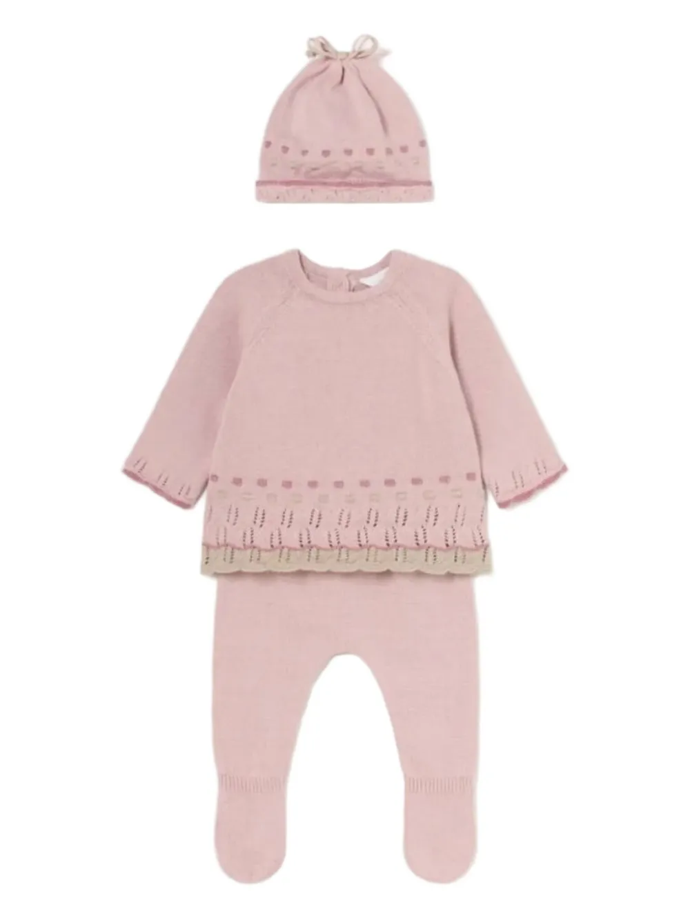 Mayoral open-work trouser set | rosado | Image 1