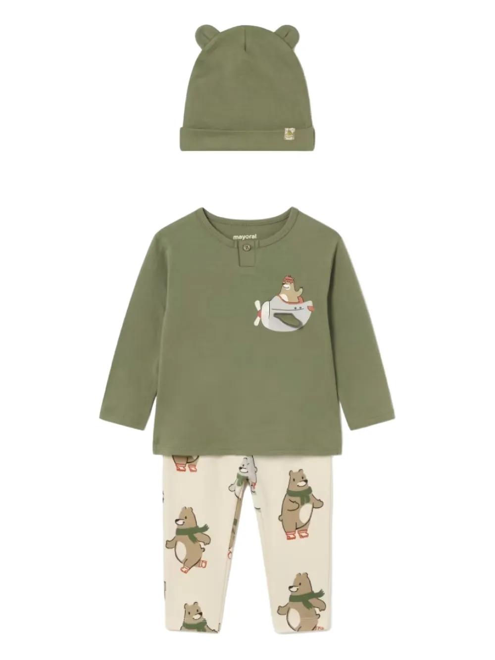 Mayoral patterned trouser set | verde | Image 1