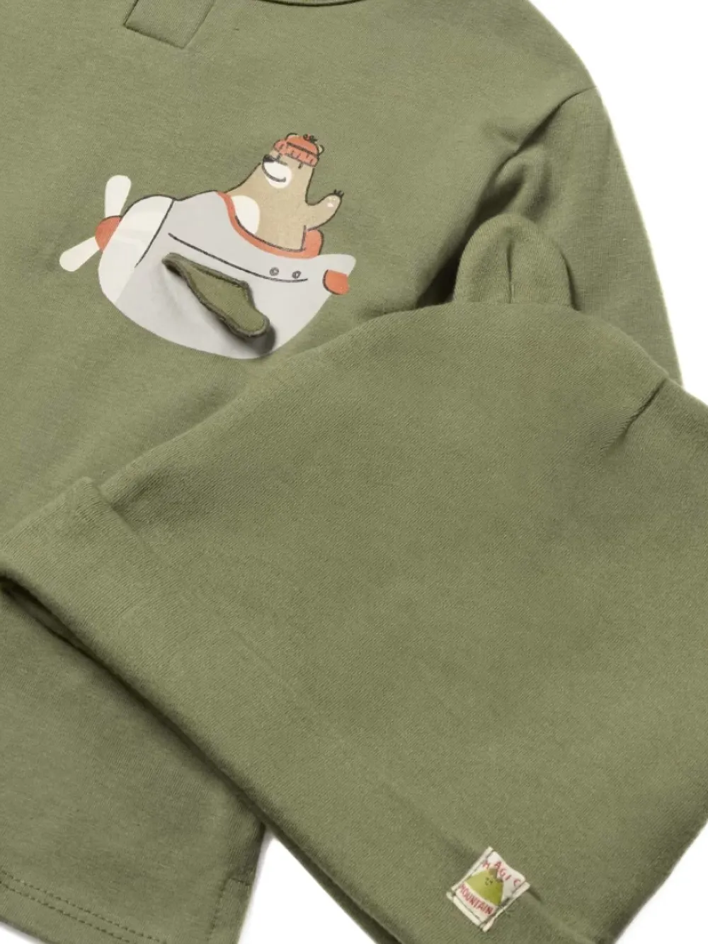 Mayoral Broekset met patroon Groen