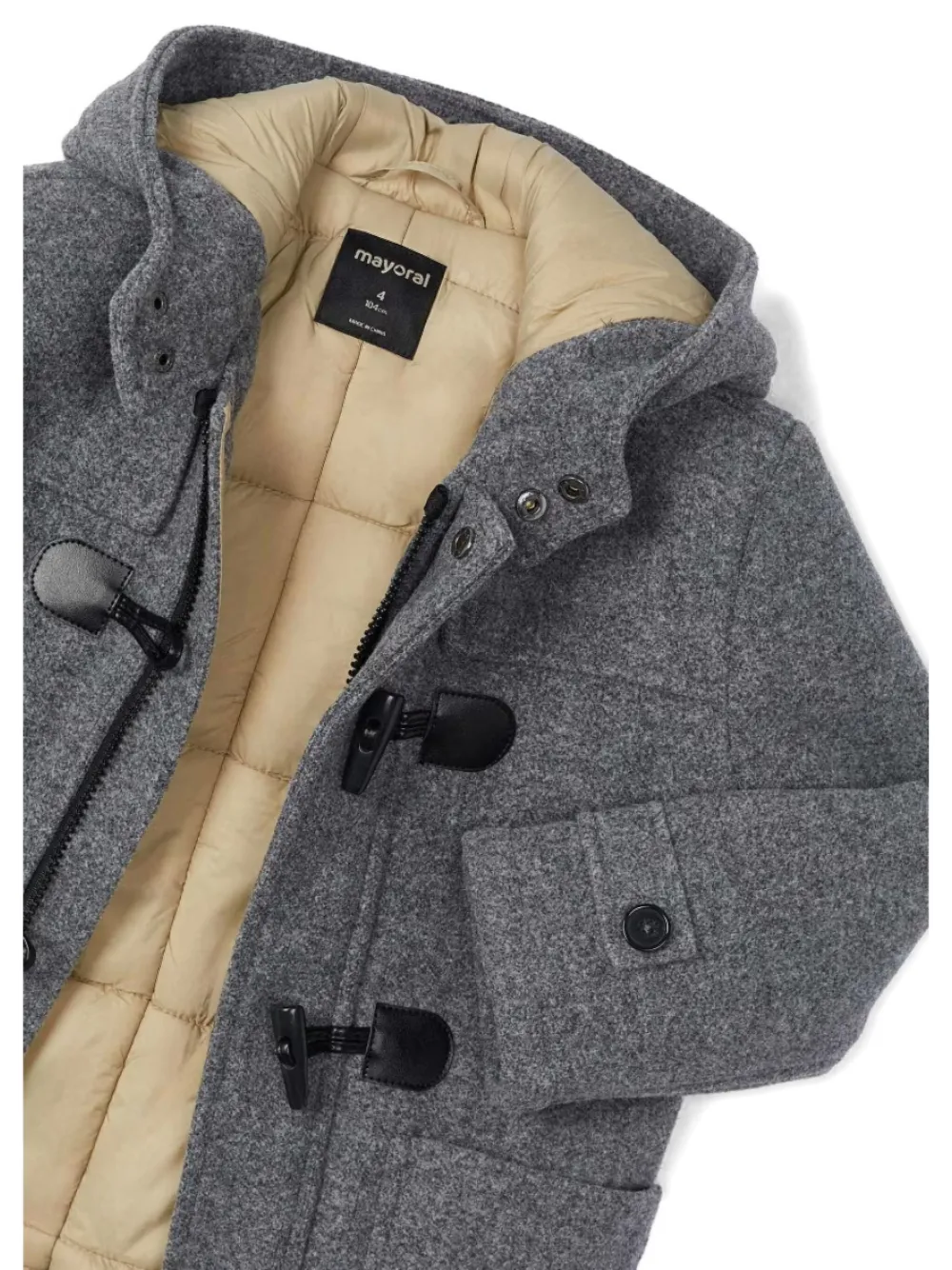 Mayoral hooded duffle coat | Duffle Coats | Image 2