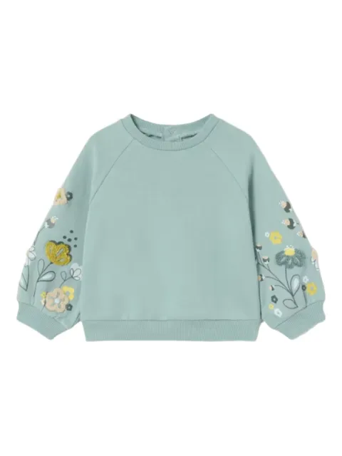 Mayoral traje deportivo de tres piezas con estampado floral