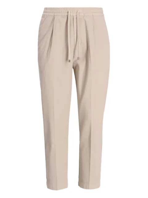 Jacob Cohën Daniel drawstring pleated trousers