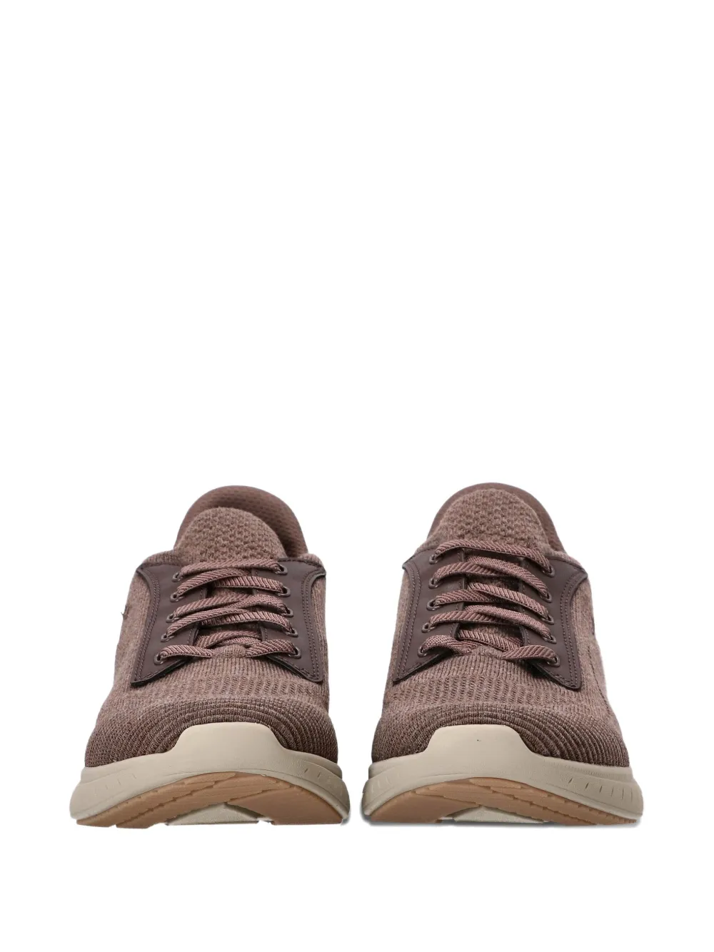 BOSS Sneakers met vlakken Bruin