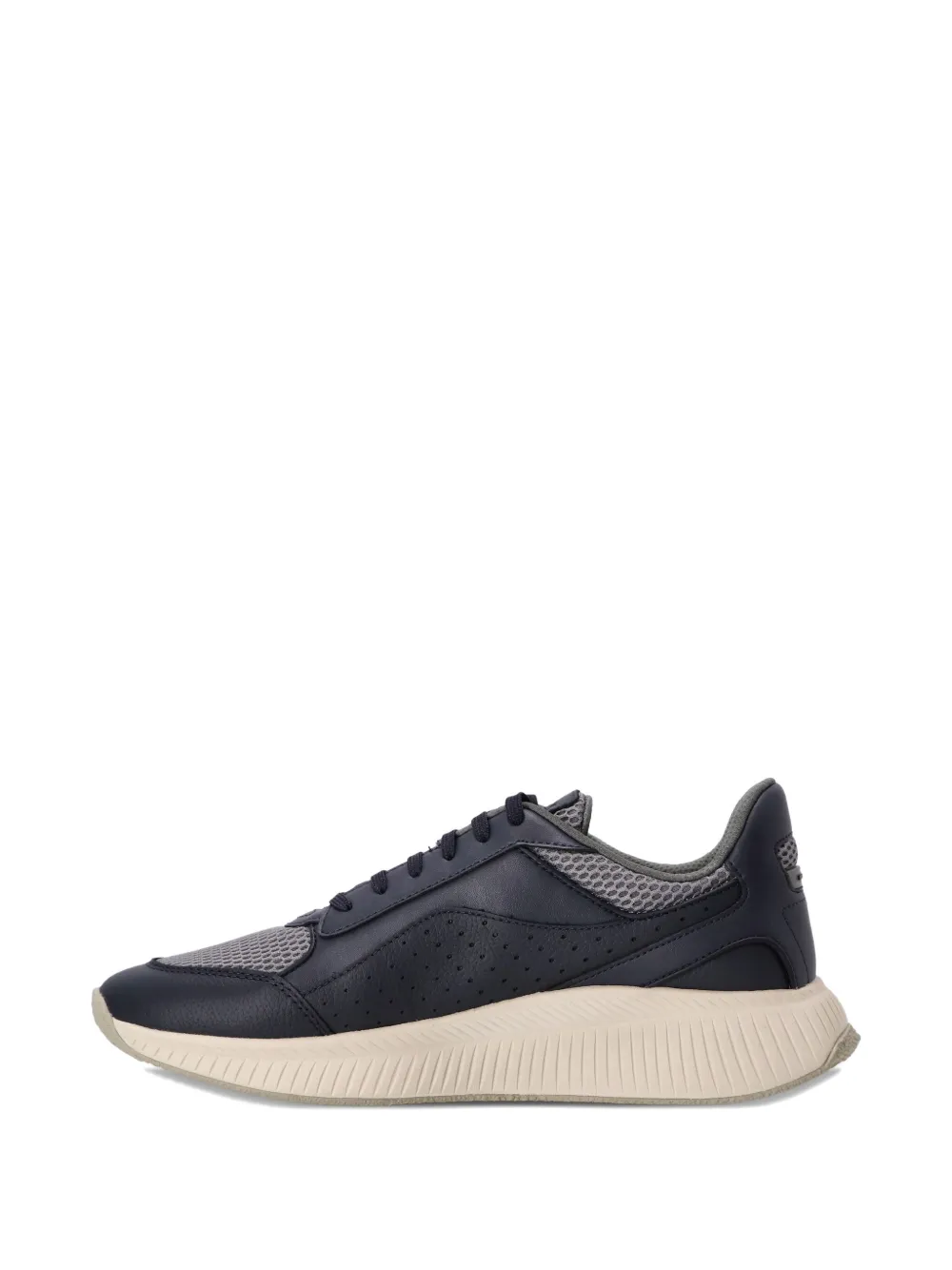 BOSS TTNM Evo sneakers met vlakken Blauw