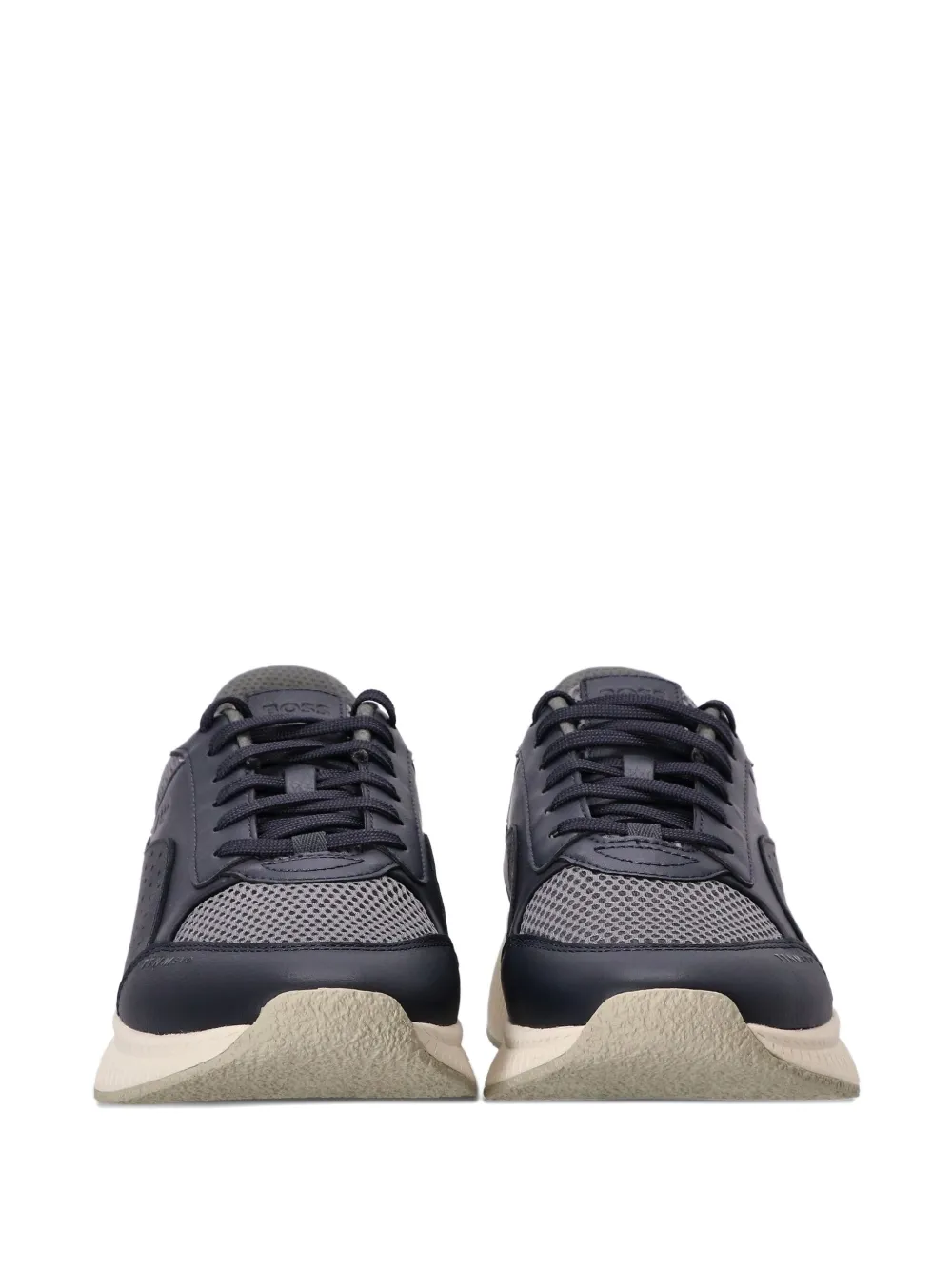 BOSS TTNM Evo sneakers met vlakken Blauw