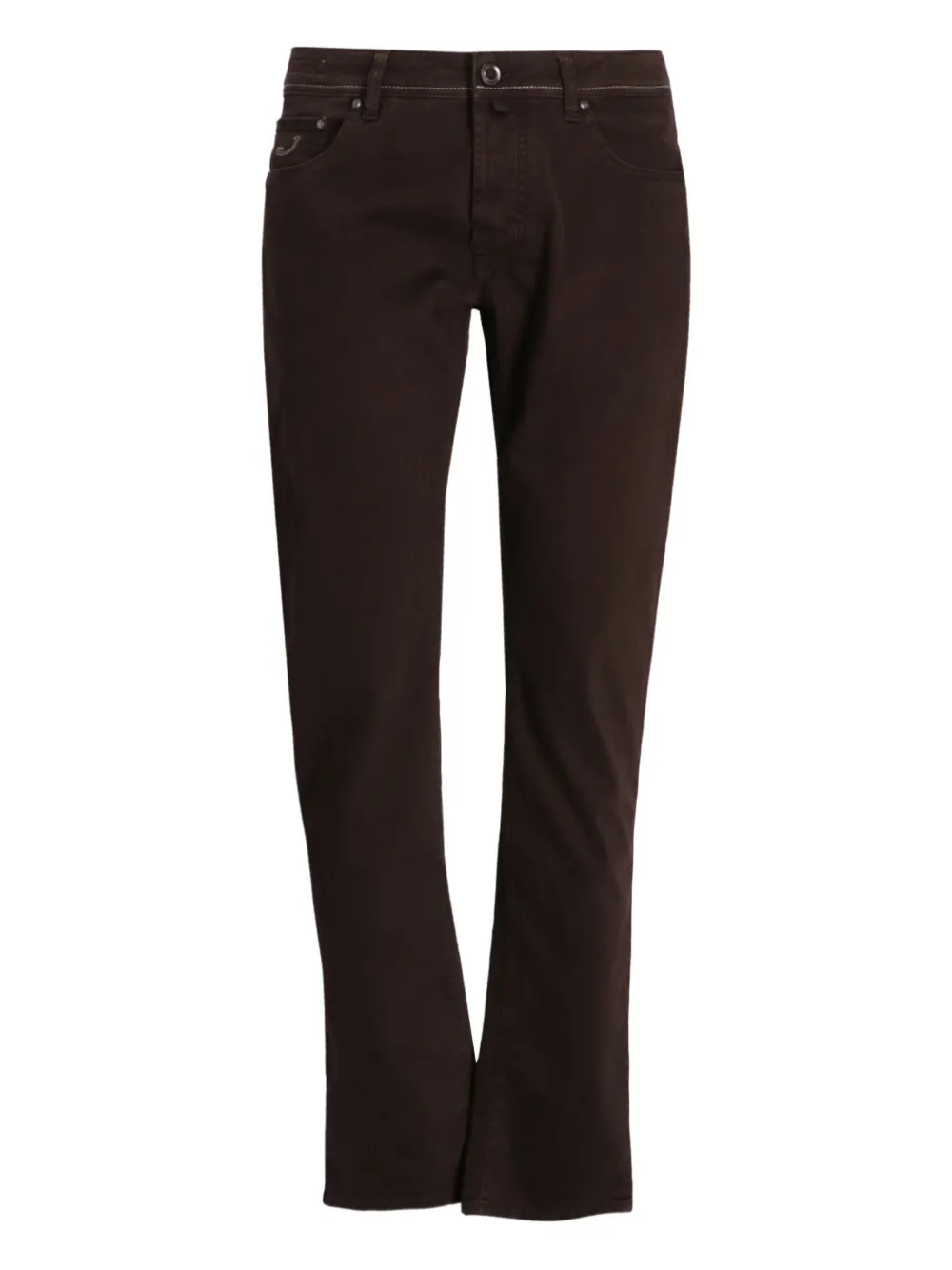 Jacob Cohën Bard cotton trousers | Brown | Image 1