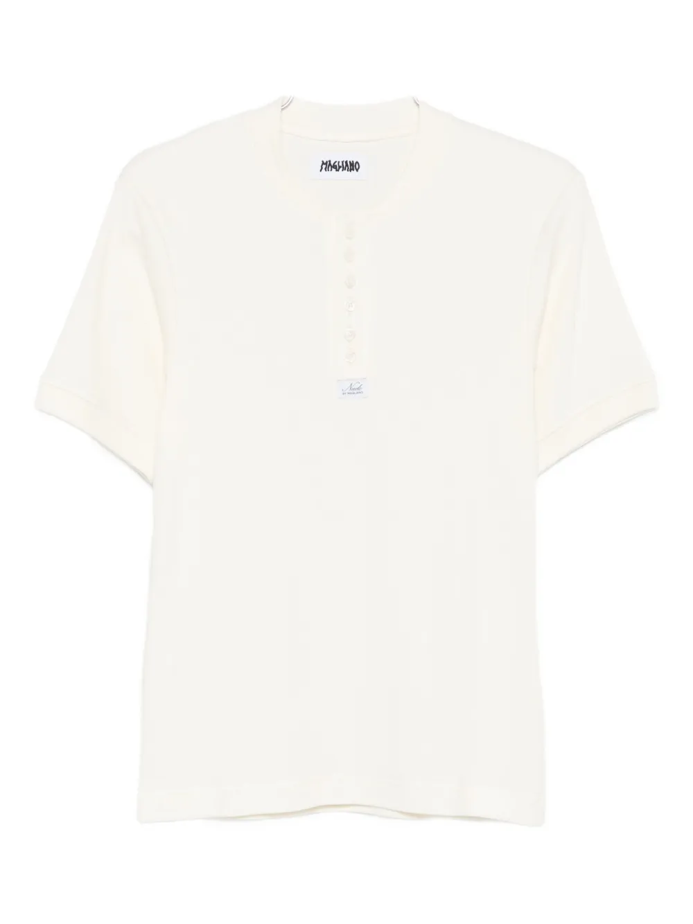 Magliano Button-front T-shirt In White