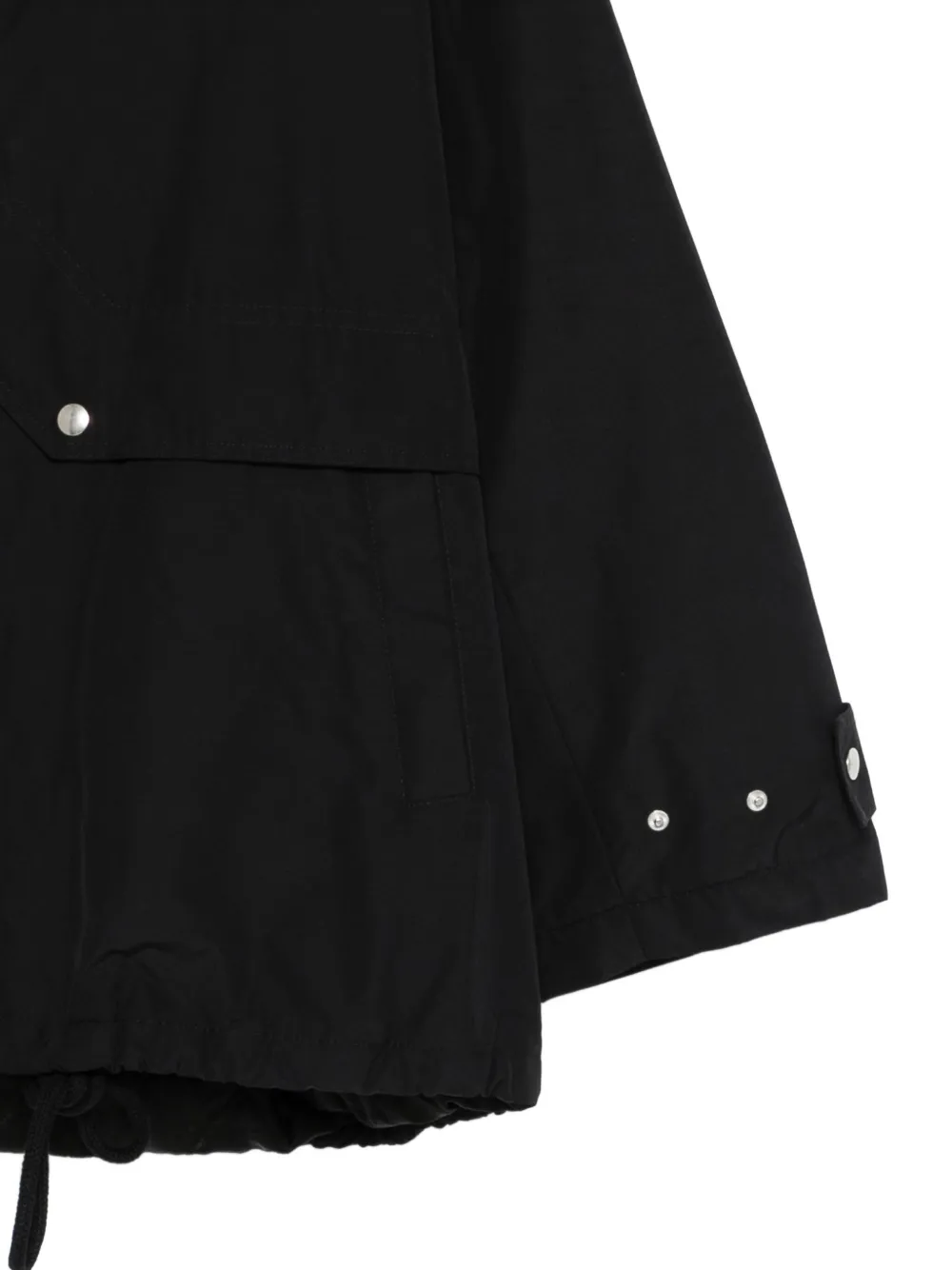 Plan C Jas met capuchon Zwart