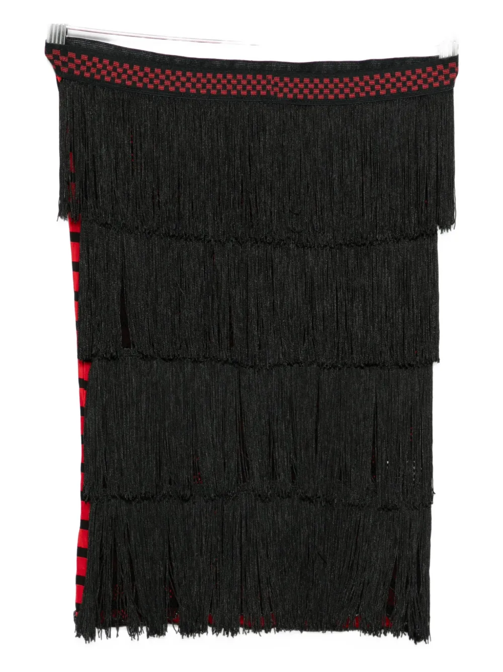 Jean Paul Gaultier Pre-Owned 1980s tasselled skirt - Rood