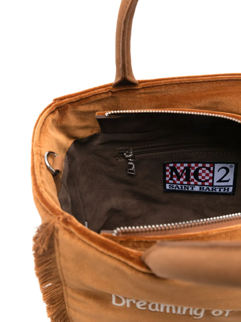 Mc2 Saint Barth Colette Tote Bag In Brown