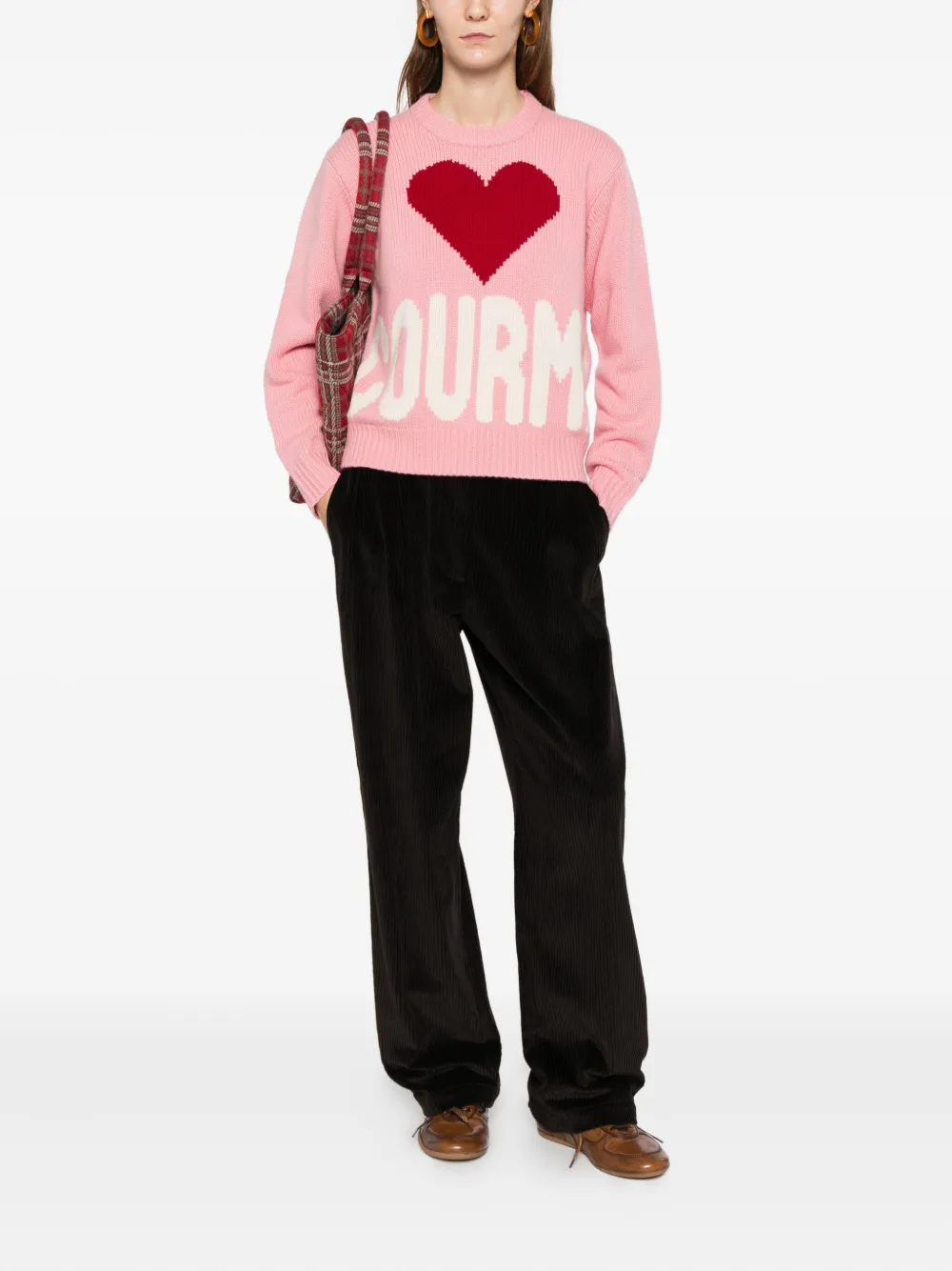 MC2 Saint Barth Kila Courma heart knit sweater | Jumpers | Image 2