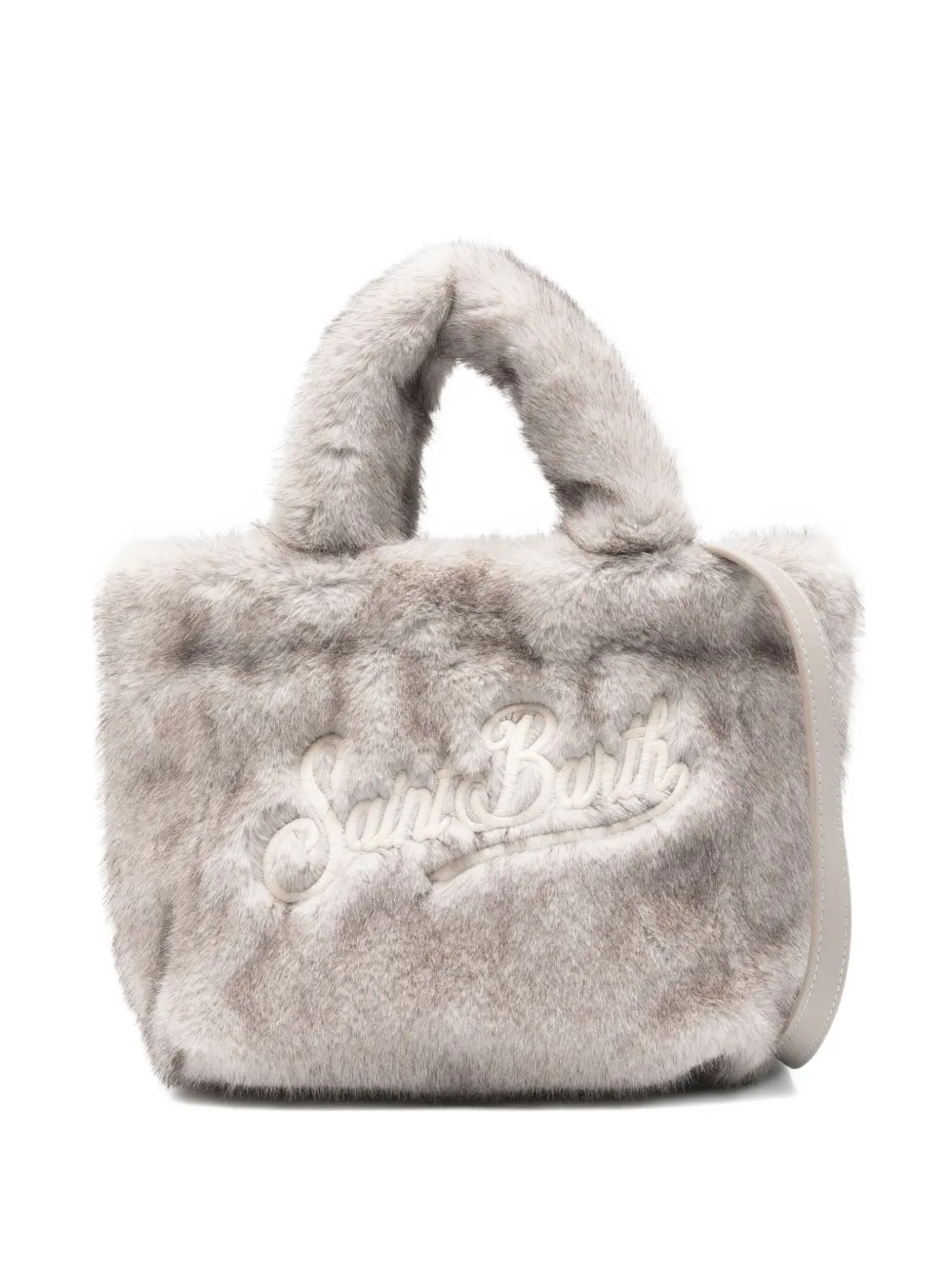 Mc2 Saint Barth Mini Vanity Tote Bag In Gray
