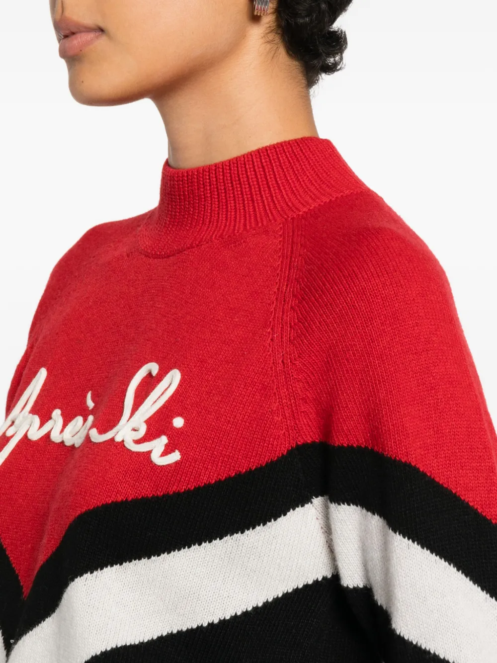 Mc2 Saint Barth Round-neck Sweater In Black