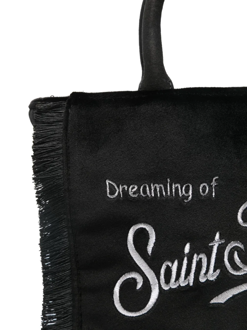 Mc2 Saint Barth Mini Vanity Tote Bag In Black