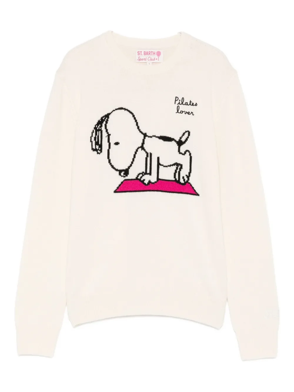 Mc2 Saint Barth Round-neck Sweater In Orange
