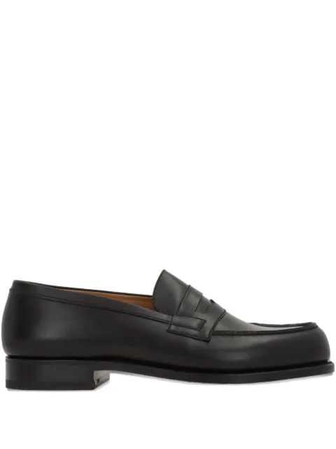 J.M. WESTON leather loafers