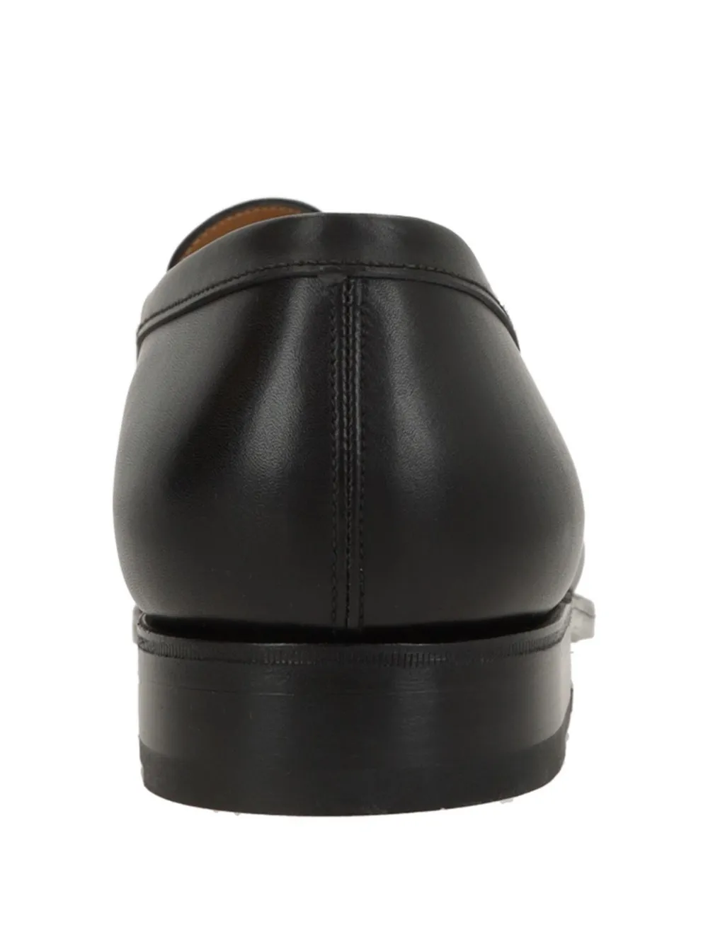 Jm Weston Leather Loafers In Black