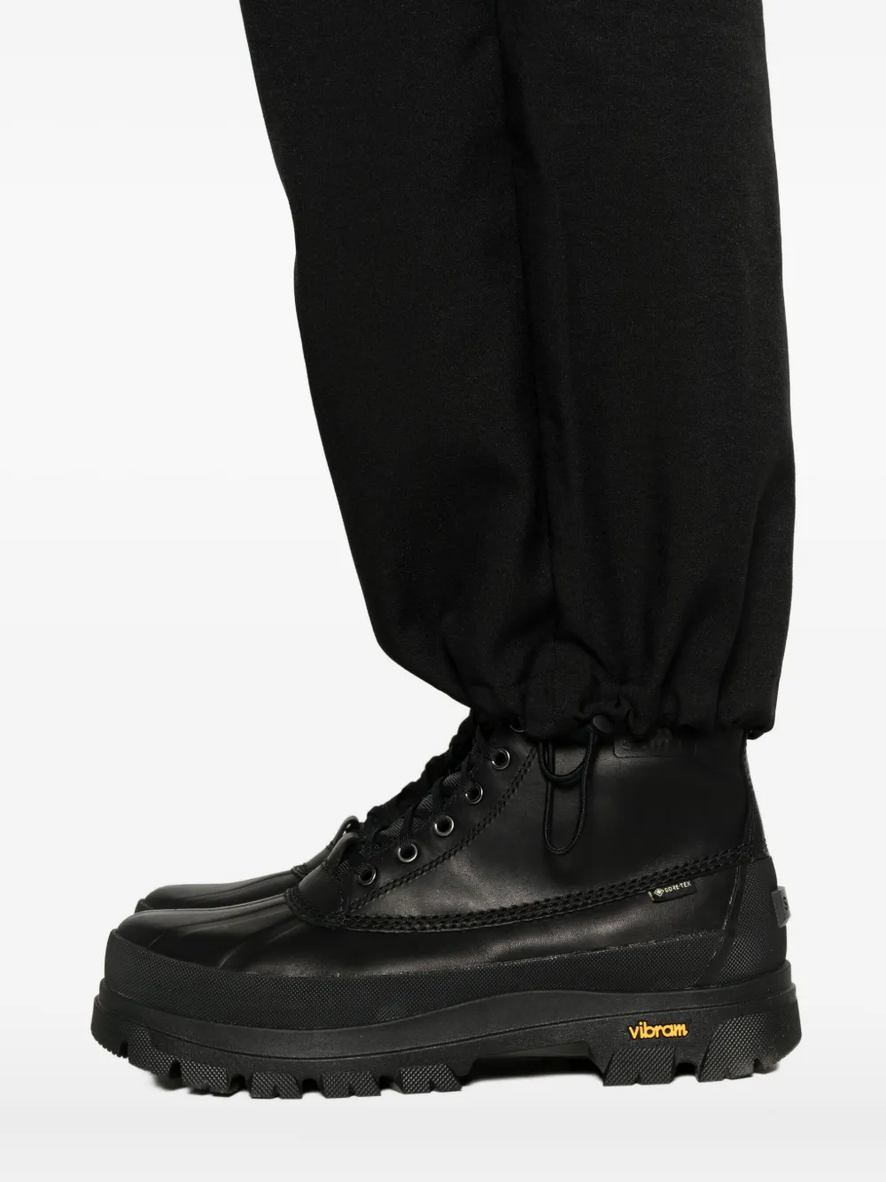 Y-3 Relaxed Fit Black Pants In Black