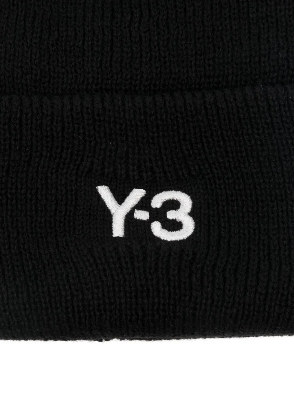 Y-3 Muts met geborduurd logo Zwart