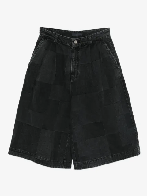 Juun.J patchwork bermuda shorts