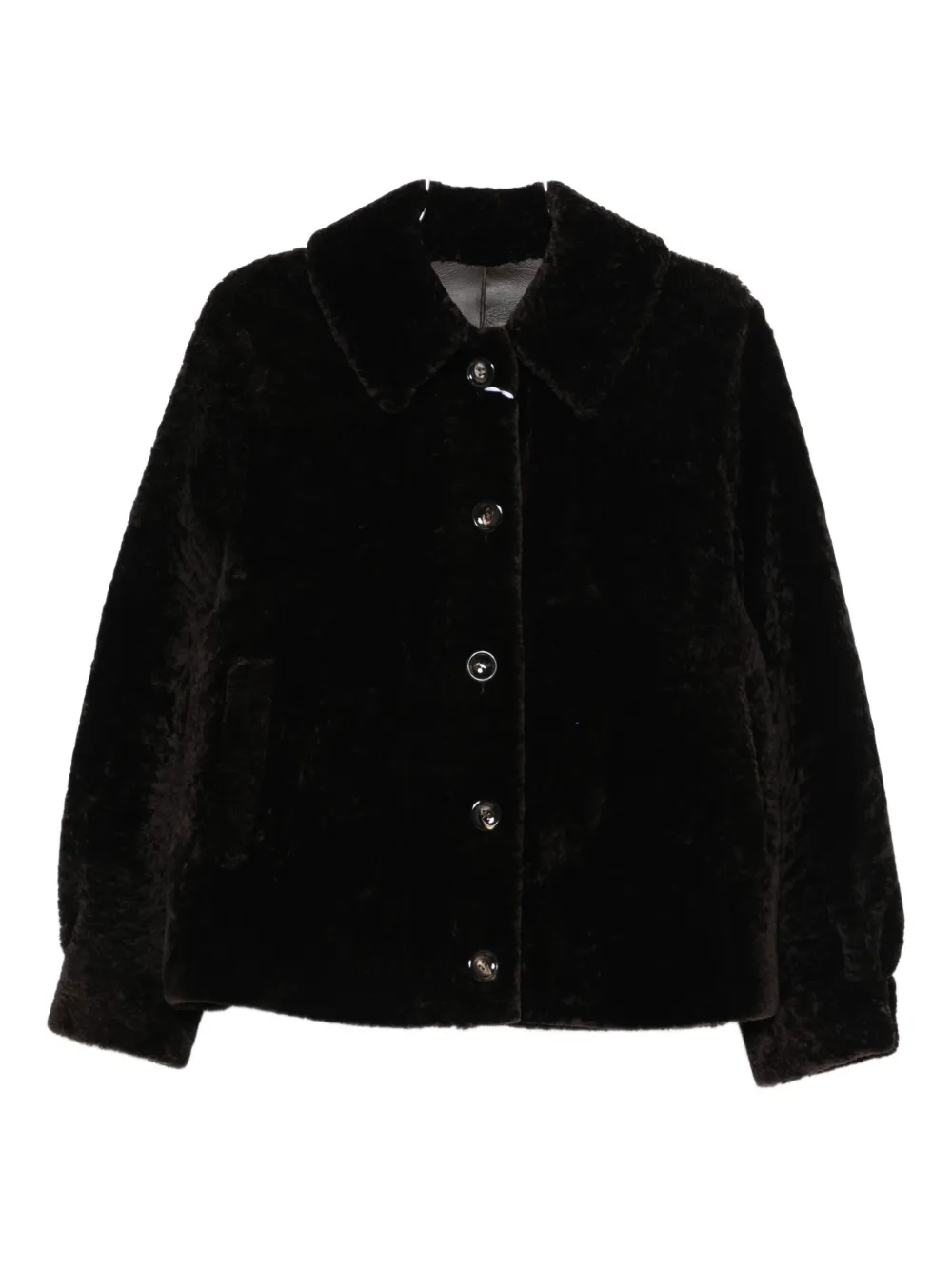 Manzoni 24 button-fastening jacket | Brown | Image 1