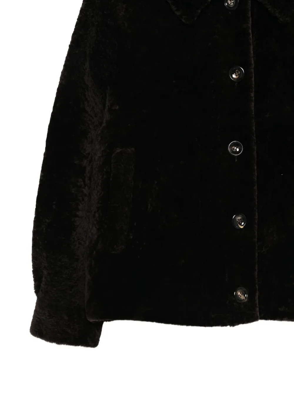 Manzoni 24 Jack met knoopsluiting Bruin