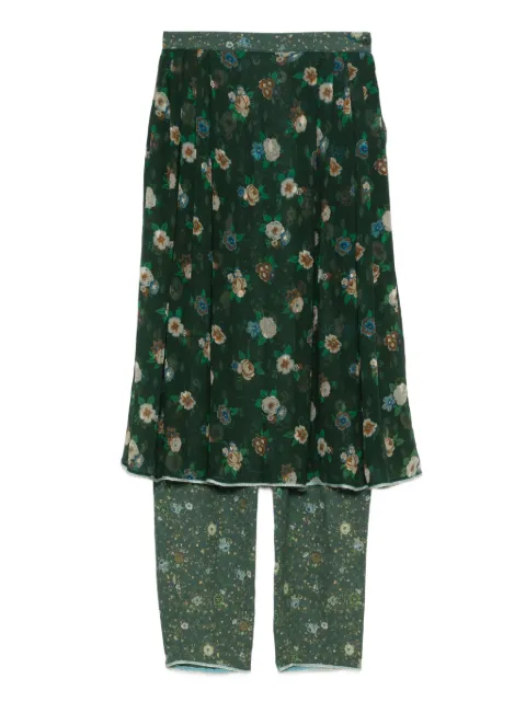 Versace Pre-Owned falda con estampado floral
