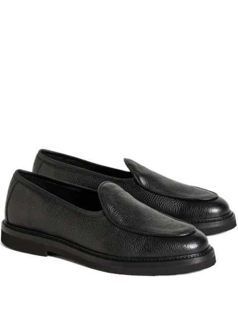 Soloviere grained Alexis loafers