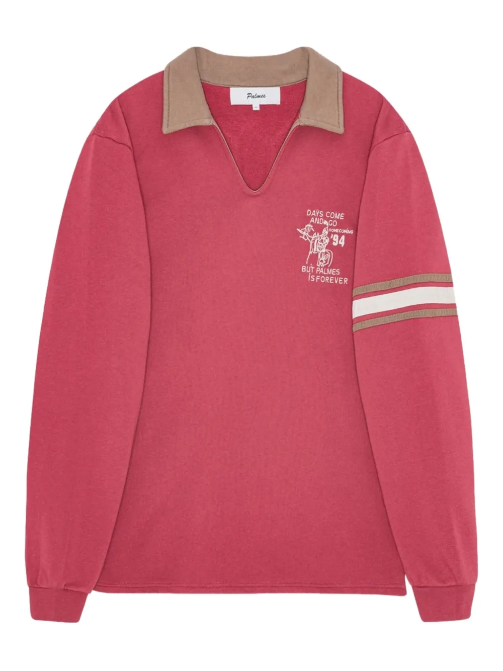Palmes Forever rugby shirt | Red | Image 1