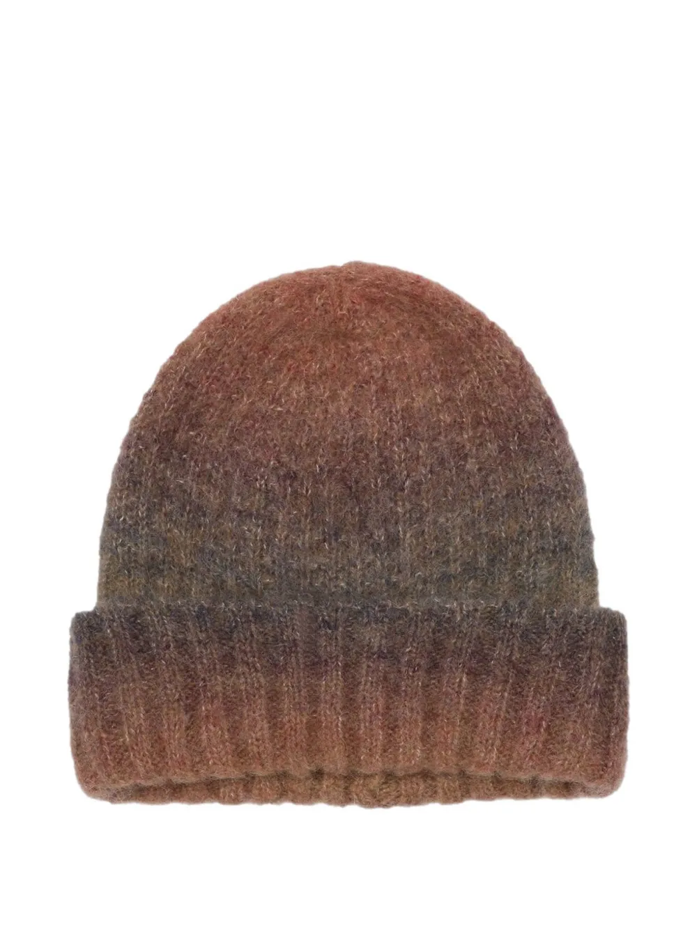 Palmes Geribbelde muts - Bruin