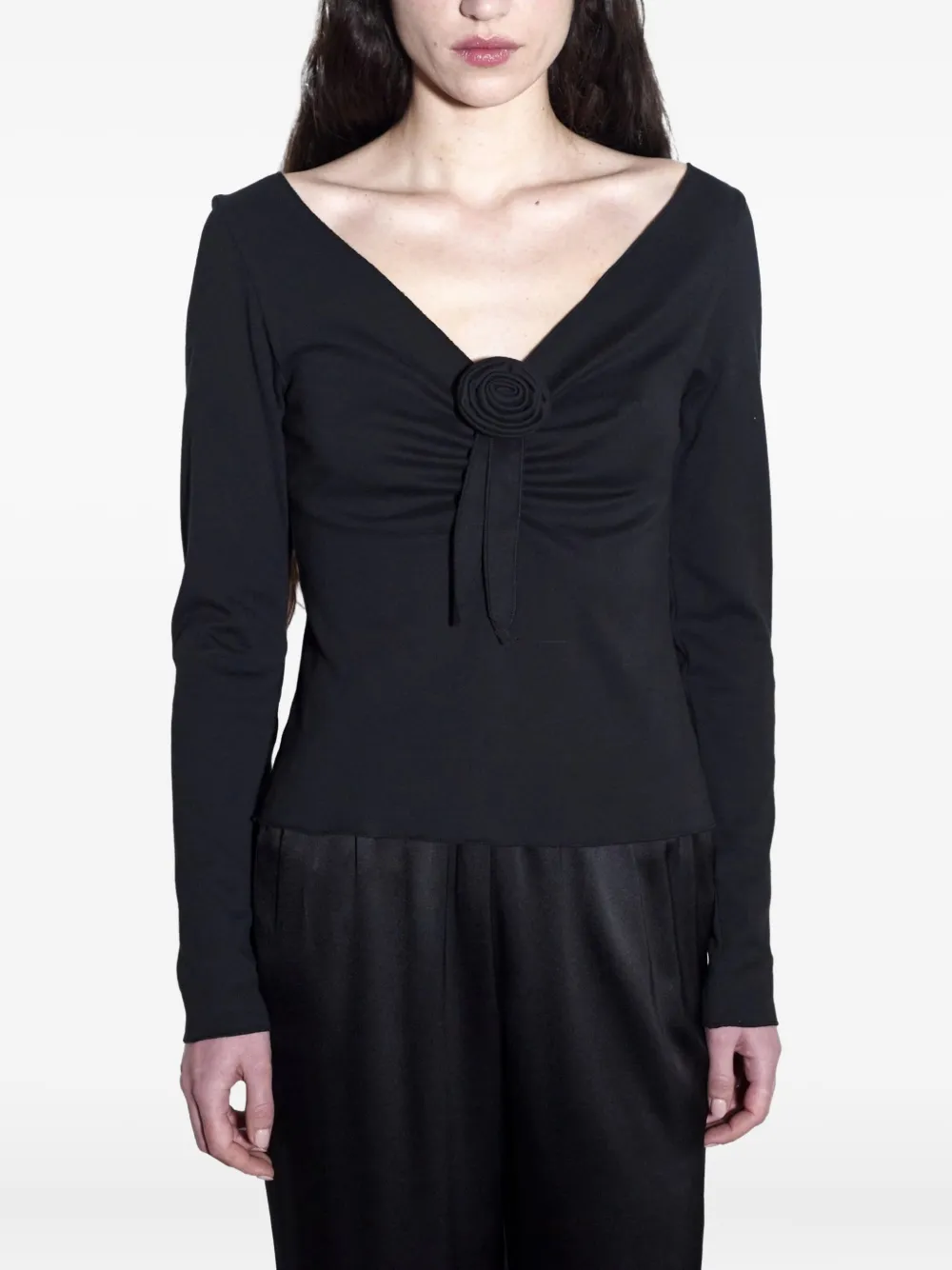 Hai Gretchen Blouse In Black