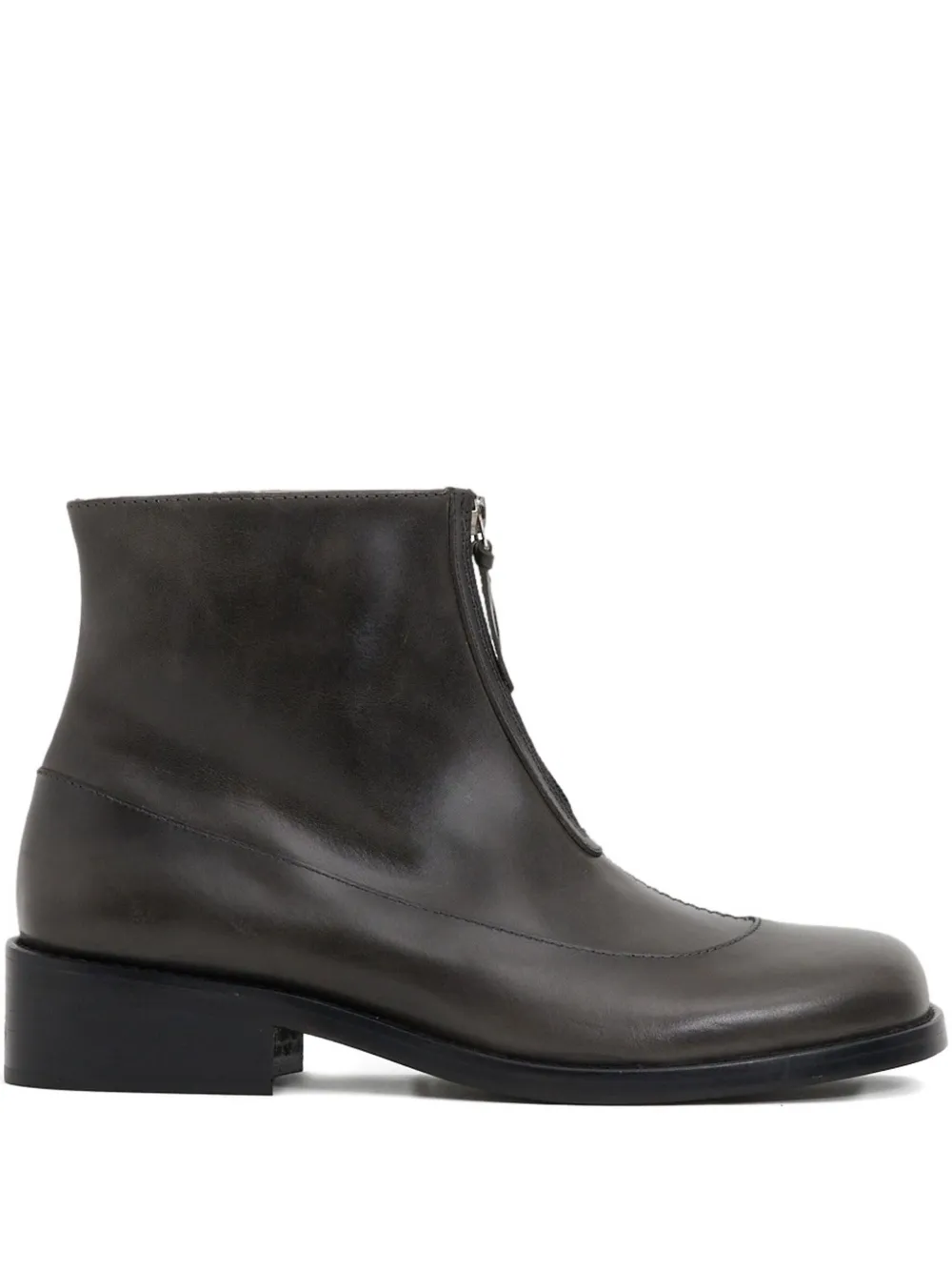 Paracia Cove leather boots | Grey | Image 1