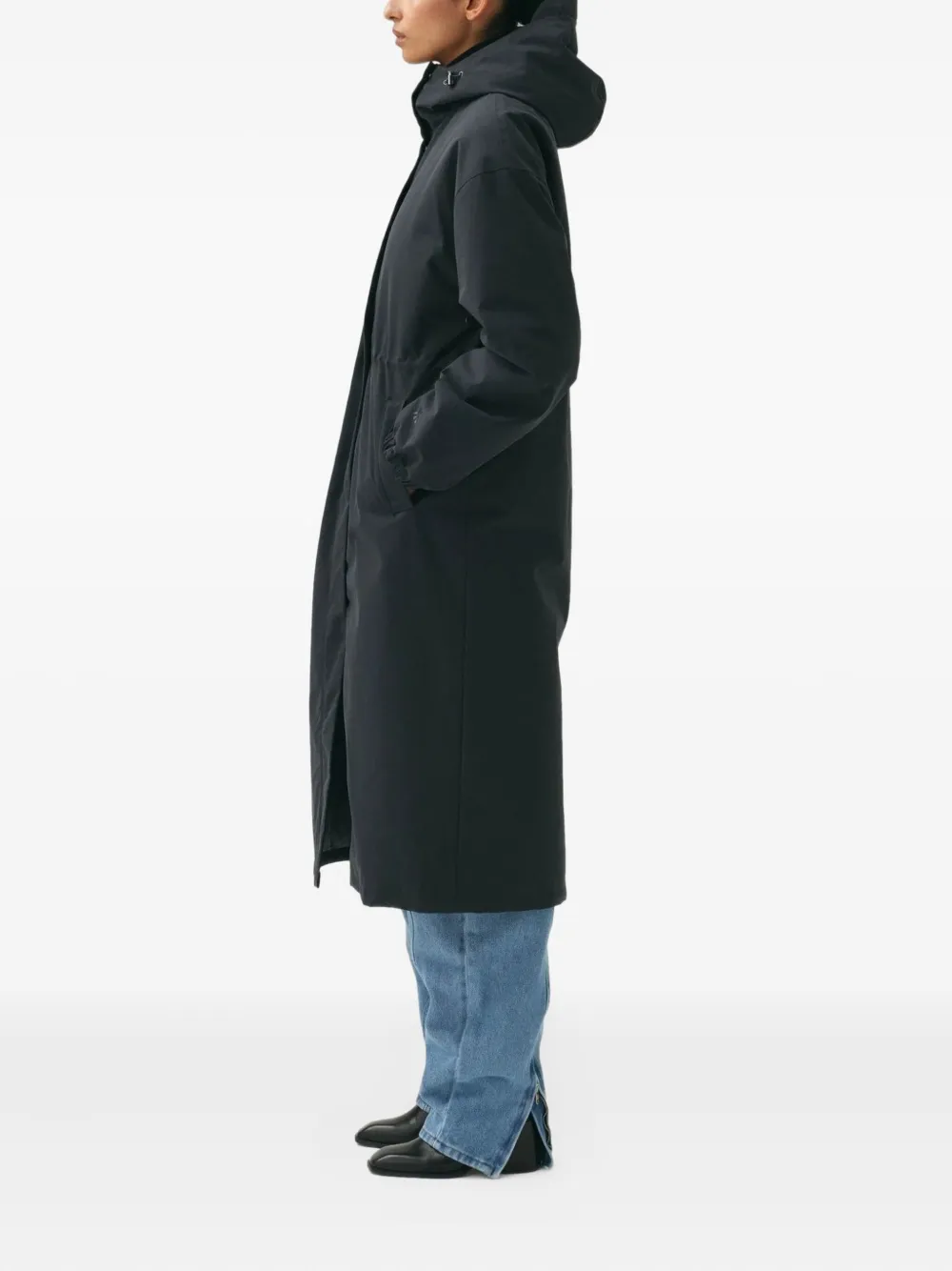  Welter Shelter Cappotto Roomy Con Cappuccio - Grigio 