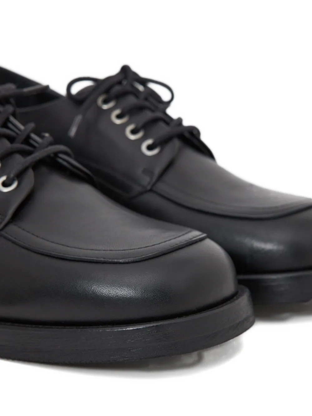 Paracia Buster Lace-up Derby Shoes In Black