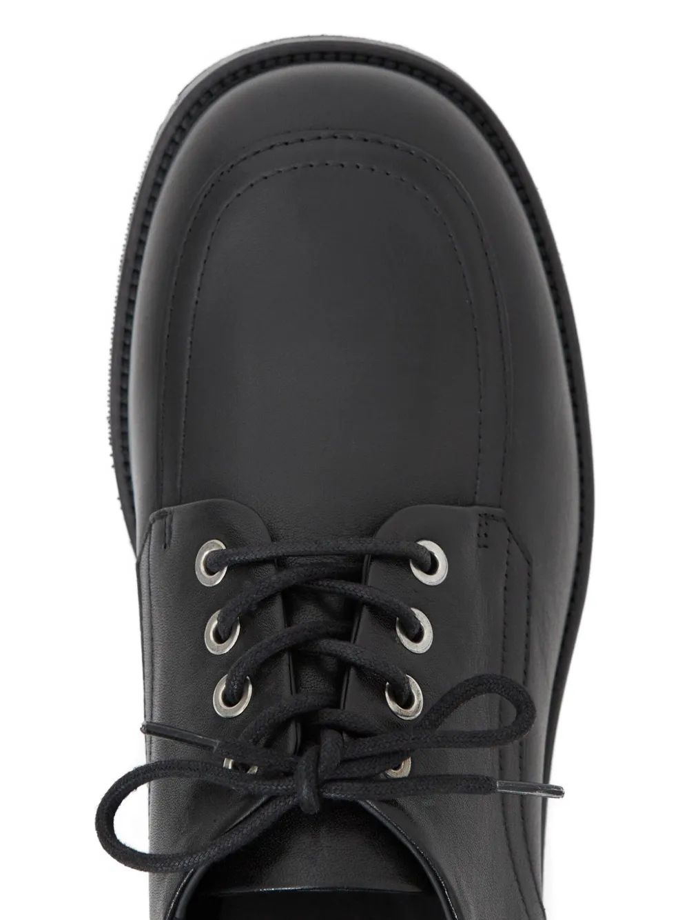 Paracia Buster Lace-up Derby Shoes In Black