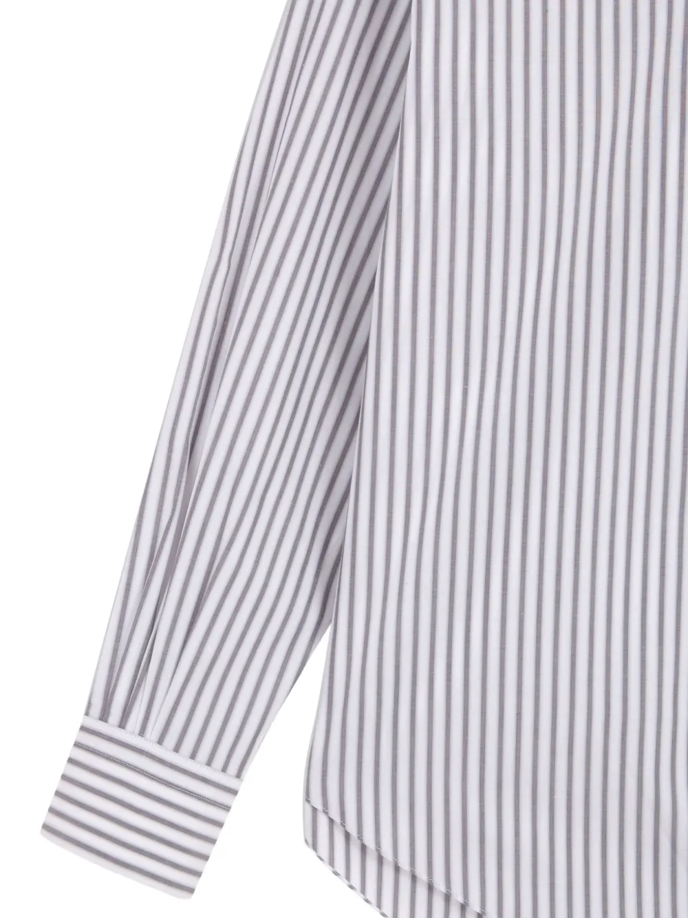 Camisas Manolo Gestreept overhemd - Wit