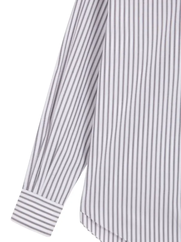 Camisas Manolo Striped Shirt | White | FARFETCH UK