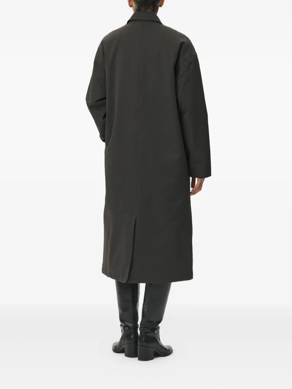 Welter Shelter Janice B Single-breasted Coat In Brown
