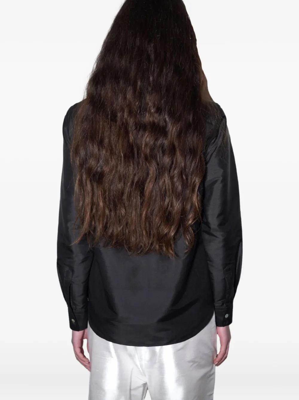 Hai Elia Peter-pan Collar Shirt In Black