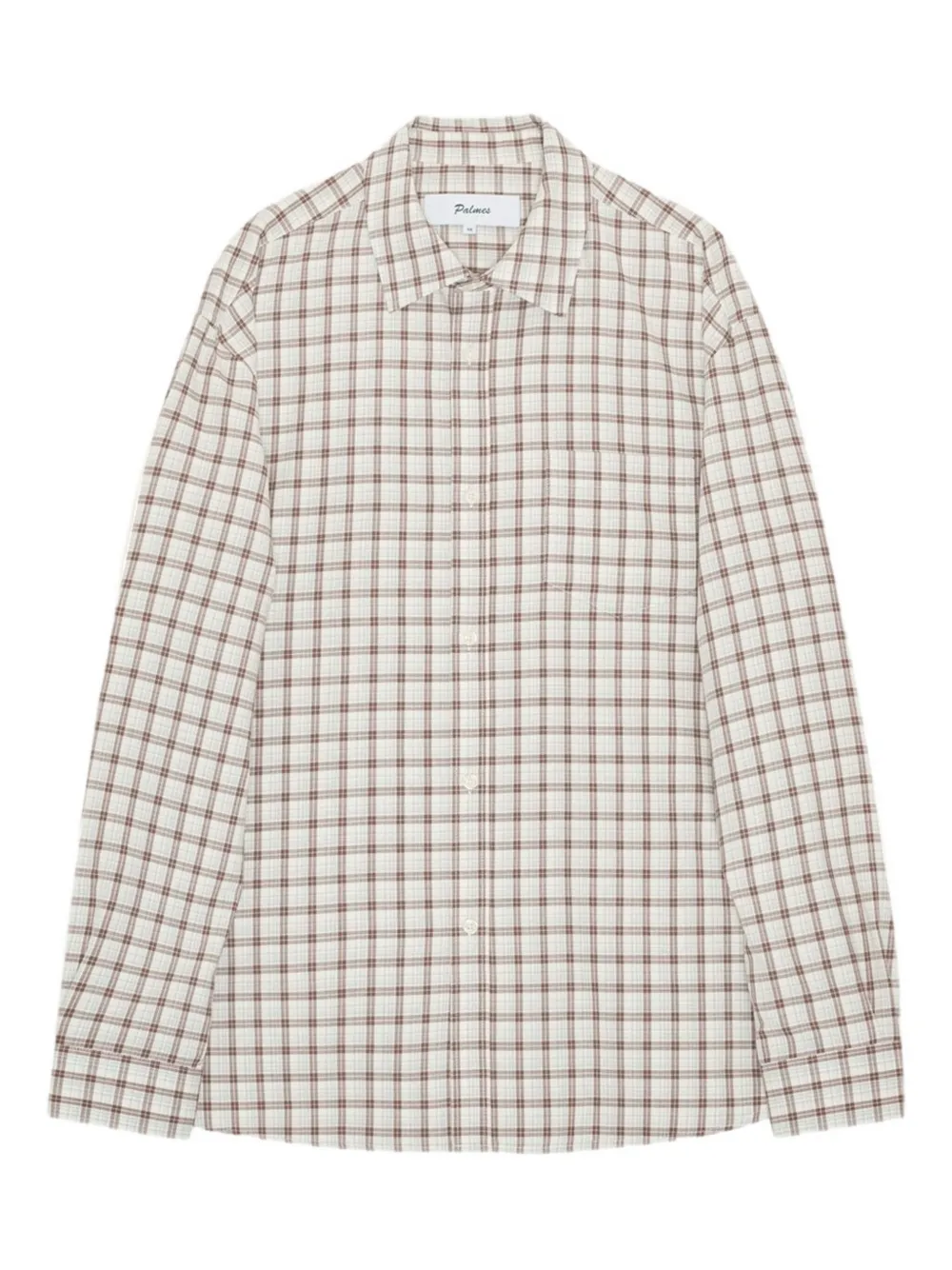 Palmes checked shirt | White | Image 1