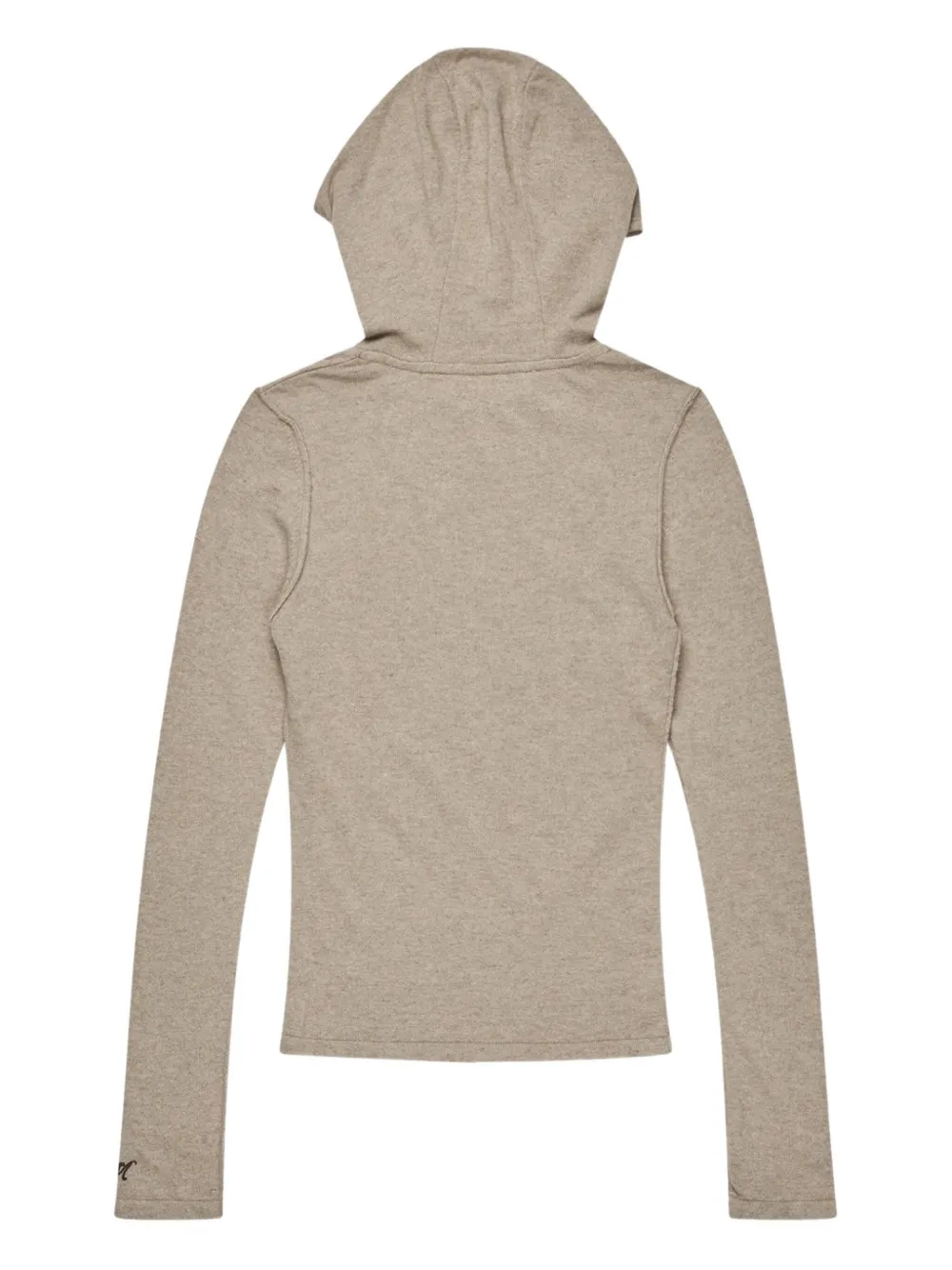 Kernemilk Vitus Hooded Sweater In Gray