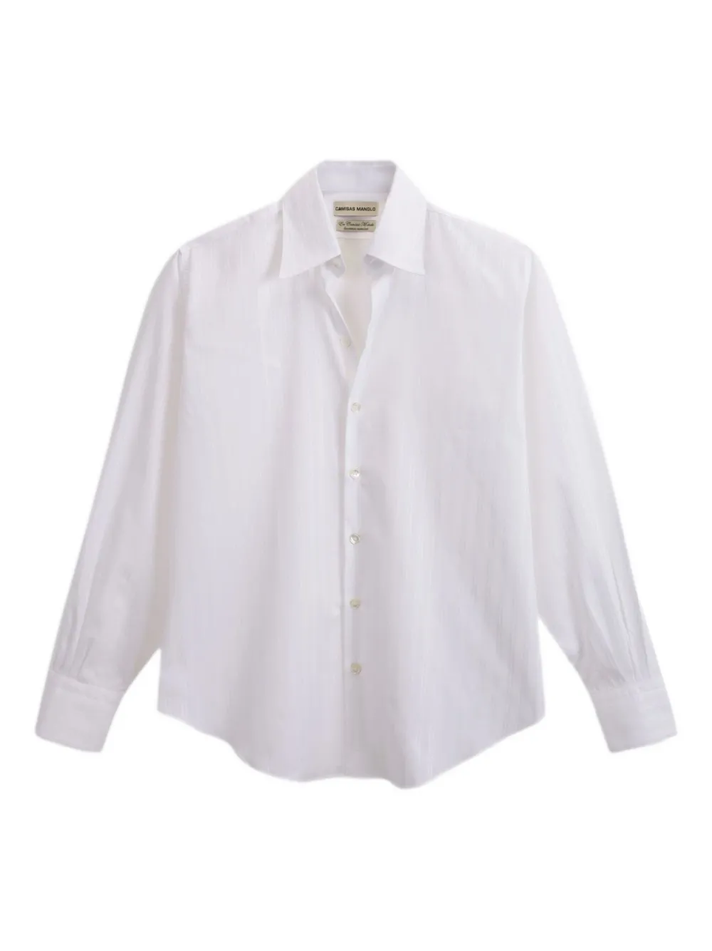 Camisas Manolo Cotton Shirt In White
