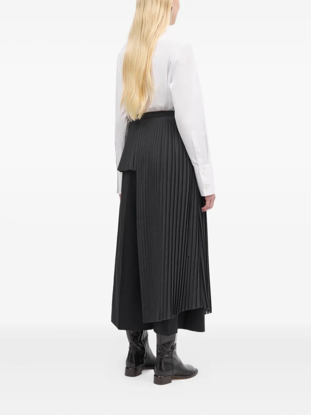 Mark Kenly Domino Tan Cotton Shirt In White