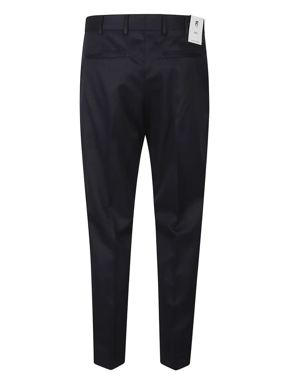 Pt Torino Wool Trousers In Blue
