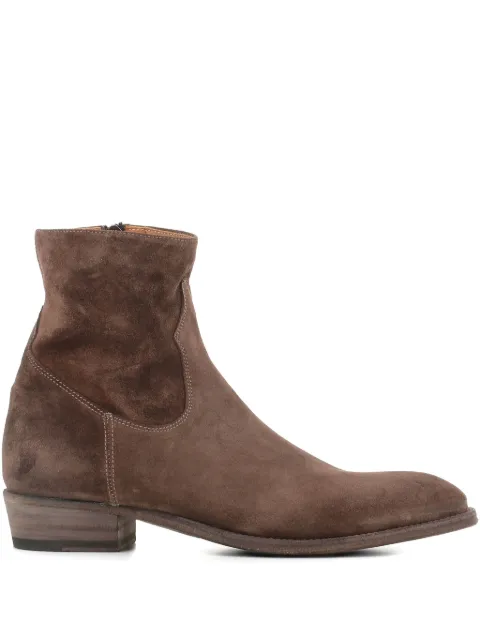 Alberto Fasciani 35mm suede boots