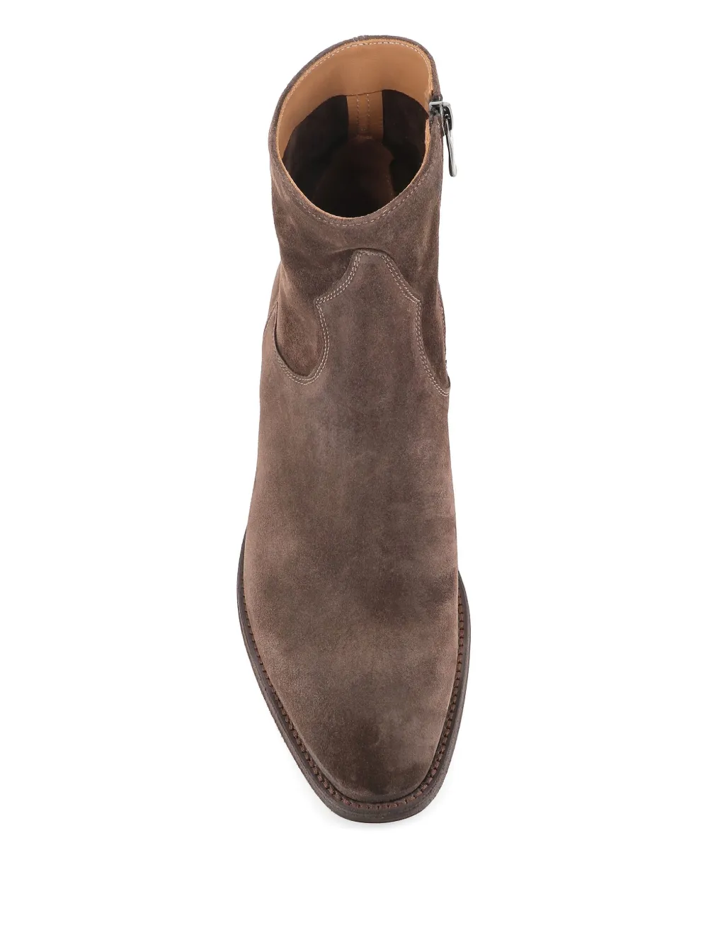 Alberto Fasciani 35mm suede boots Bruin