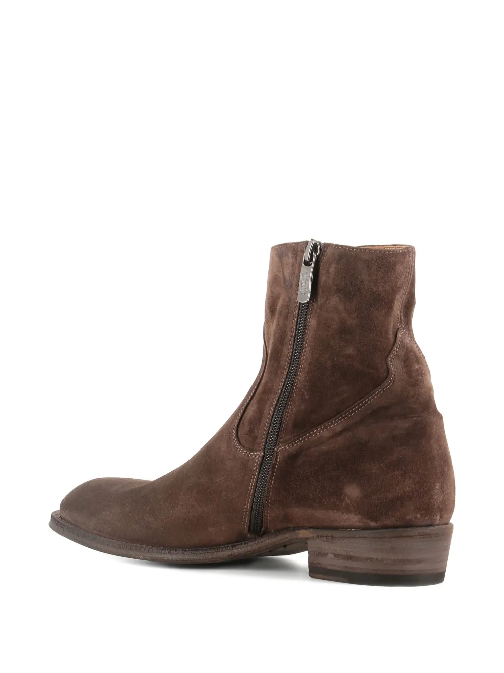 Alberto Fasciani 35mm suede boots Bruin