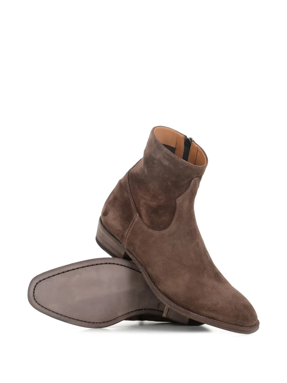 Alberto Fasciani 35mm suede boots Bruin