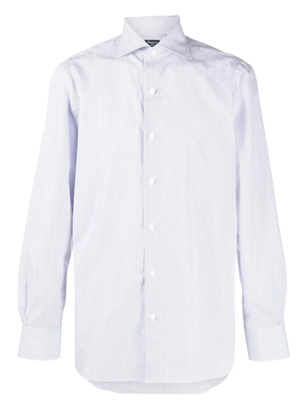 Andrea Finamore Napoli striped shirt - Bianco