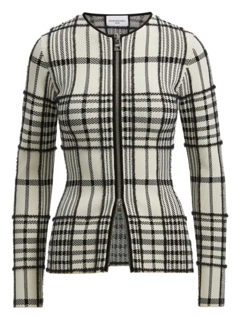 Brandon Maxwell Greer zip-front cardigan